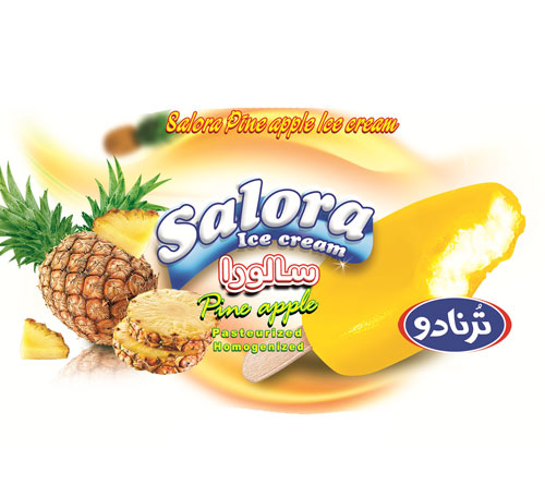 بستنی سالورا آناناس